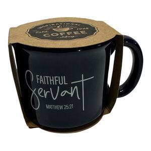 Faithful Servant Mug Matthew 25:21 Inspirational‎ Coffee Mug NIB